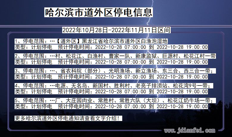 哈尔滨最新停电通知：影响区域、停电原因及应对措施详解