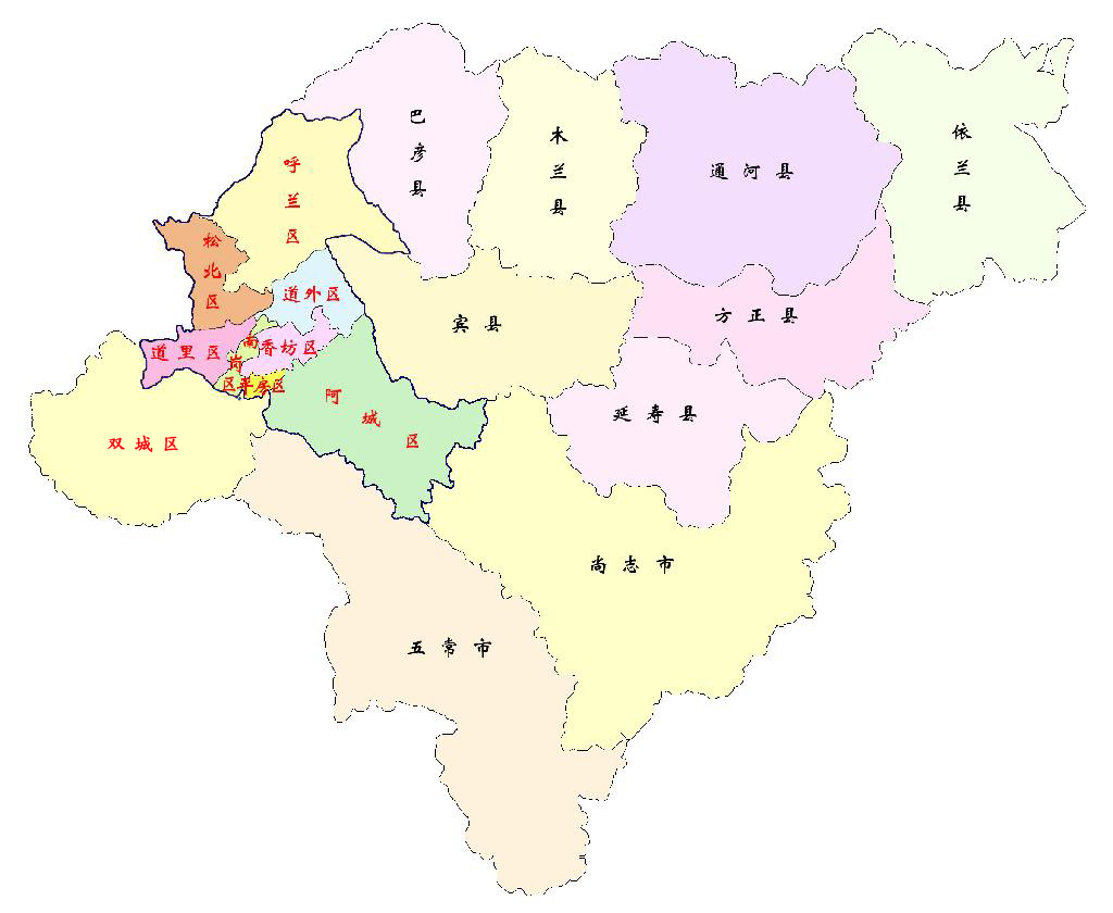 哈尔滨最新地图深度解析：城市变迁与未来发展趋势