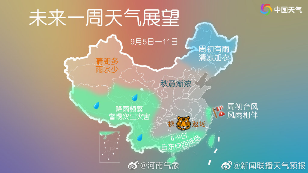 最新桐柏天气预报一周：温度、降雨及未来趋势预测