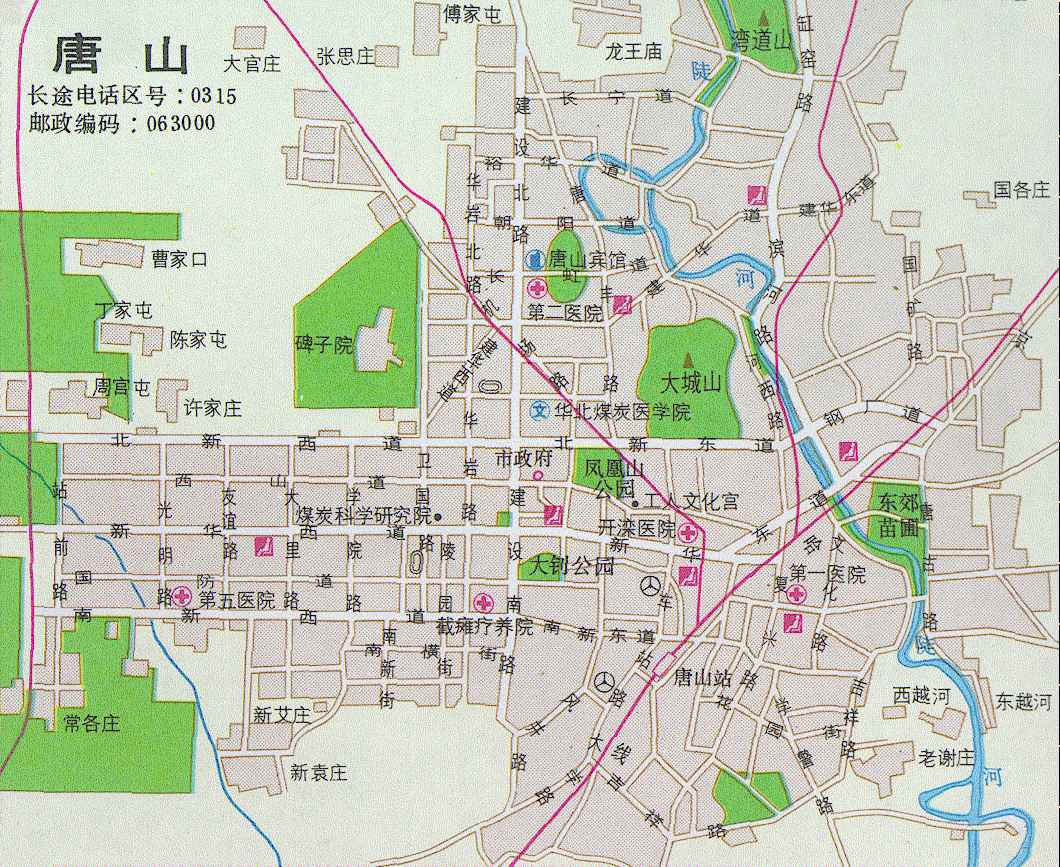 唐山市市区地图最新版详解：功能、应用及未来发展趋势