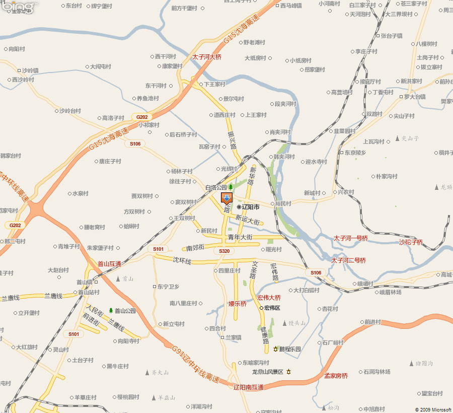 辽阳市地图最新高清版：高清地图解析及周边景点深度解读